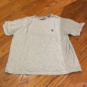 Playboy Woman’s Grey Tee Size L